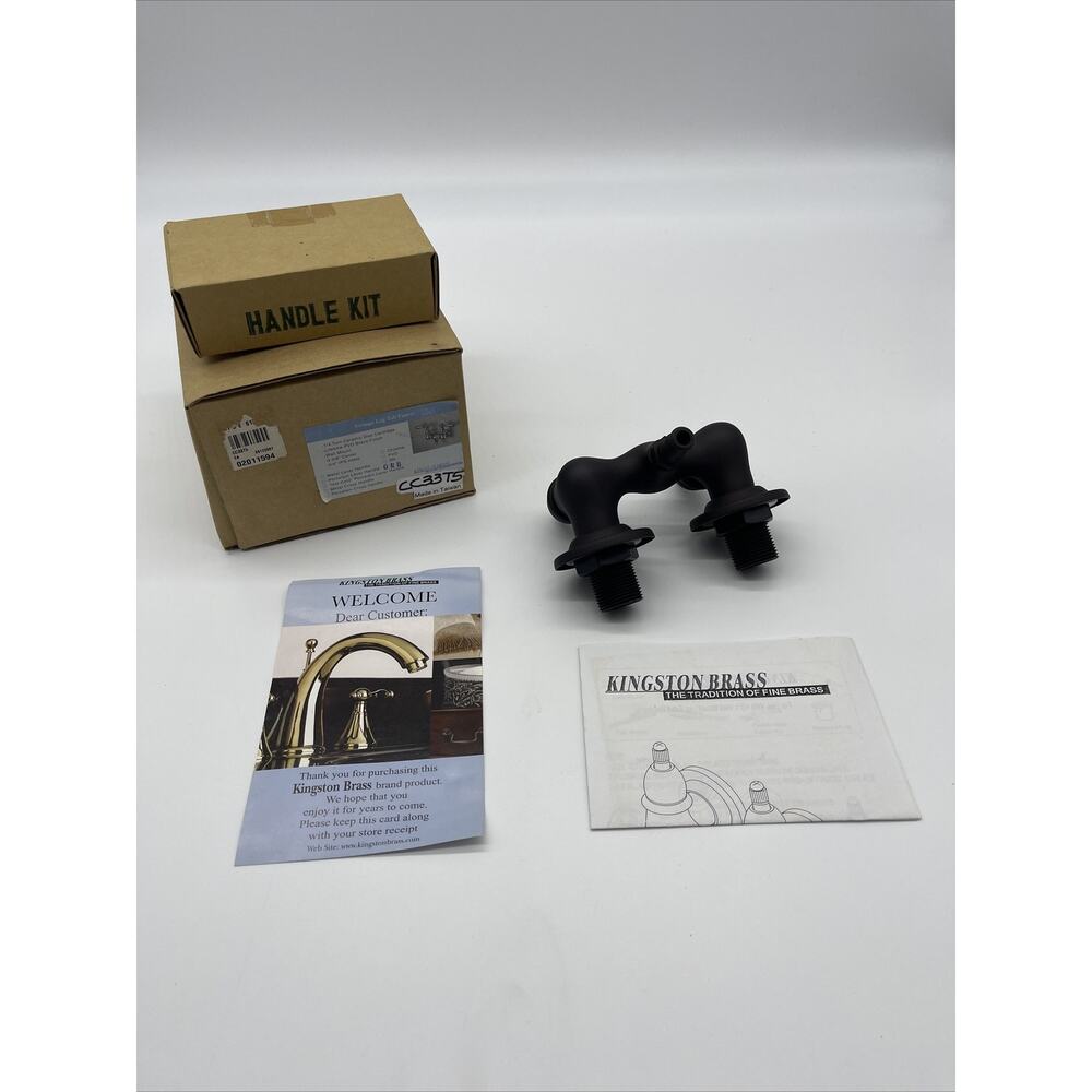 Kingston Brass CC33T5 Vintage Wall Mounted Clawfoot Tub Filler Oil Rubbed Bronze